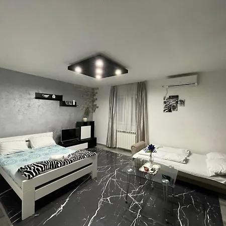 Airport Apartments Belgrado Camera foto